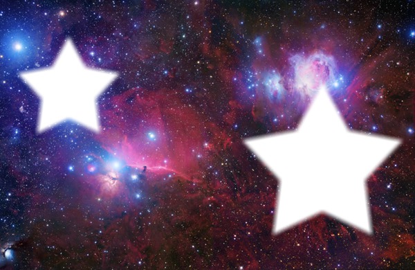 étoile galaxie Fotomontaż