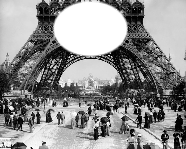 i love Paris Valokuvamontaasi