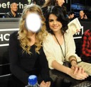 Amie avec Selena Gomez Montage photo