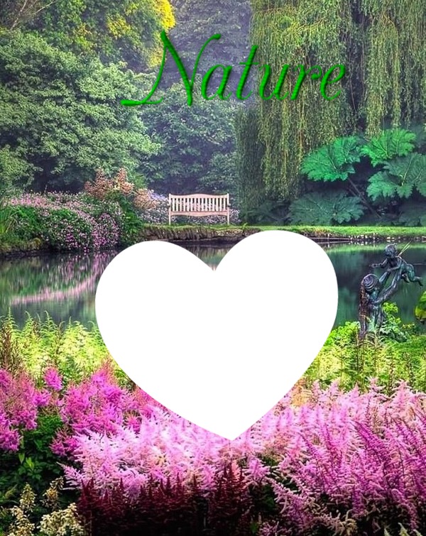 Nature 🌿 Photo frame effect