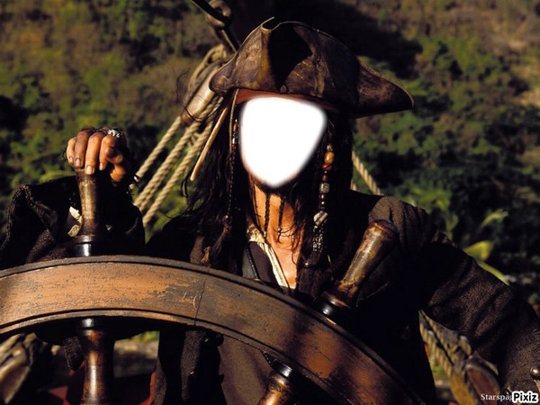 Capitaine Jack Sparrow Фотомонтаж