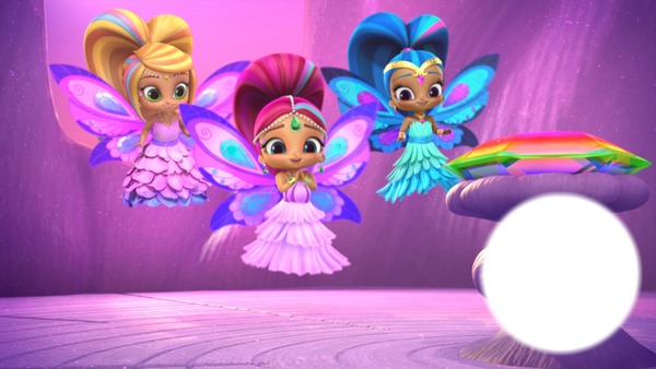 Shimmer and Shine Fotomontage