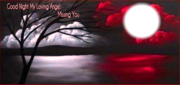 good night angel Fotomontage