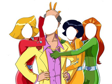 Totally Spies Фотомонтаж