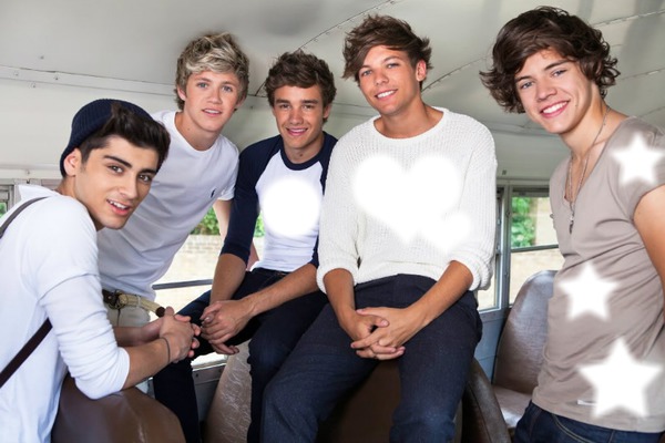 Liam , Harry , Louis y tu Fotomontaż