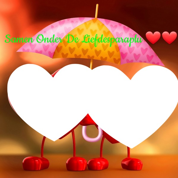 Umbrella Love Fotomontáž