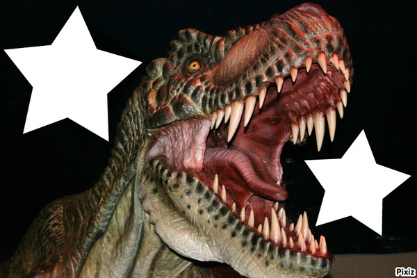 dinosaur Fotomontáž