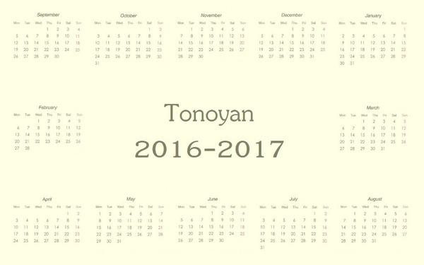 Tonoyan 2016-2017 Fotomontagem