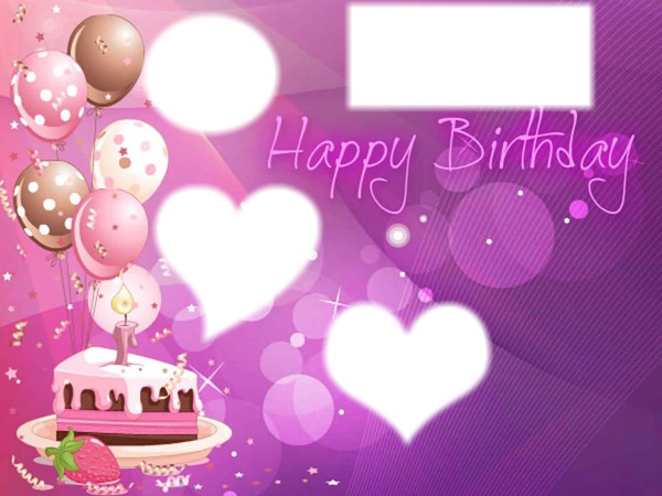 Happy Birthday cake Fotomontáž
