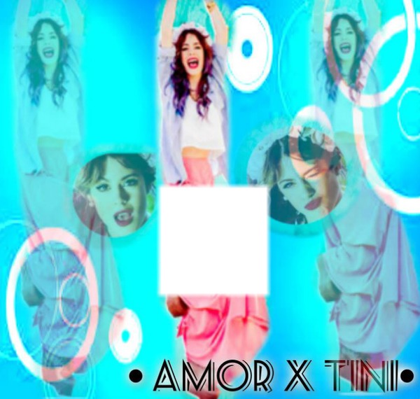 Amor X Tini Fotomontage