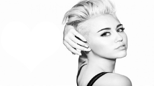 I Love Miley Cyrus Фотомонтаж