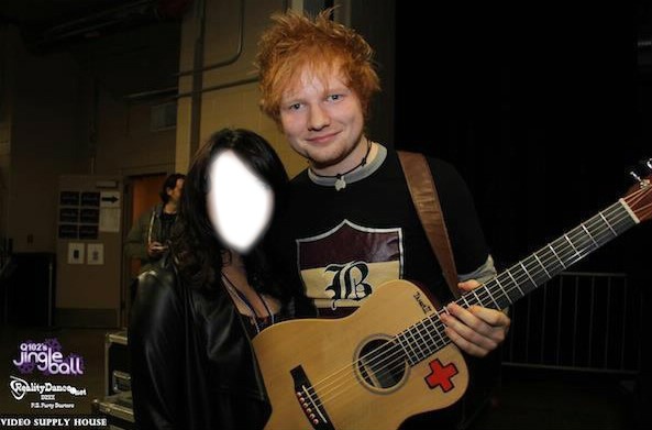 Ed Sheeran Fotomontage