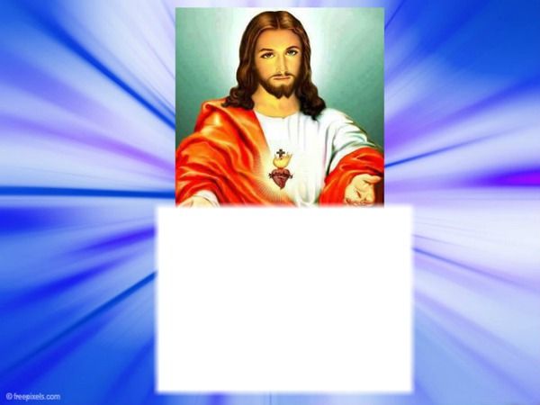 JESUS Fotomontasje