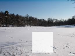 neige Photomontage