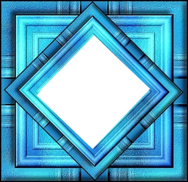 cadre bleu 1 Φωτομοντάζ