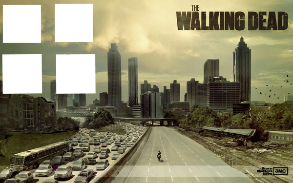 Walking Dead Photo frame effect