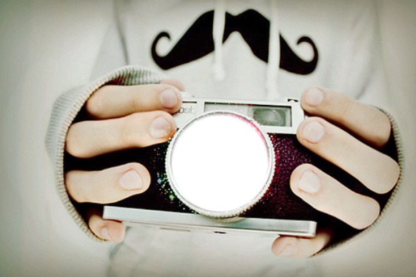 moustache Fotomontage