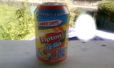 Lipton Ice Tea Fotomontaža