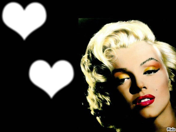 Marilyn monroe Photo frame effect