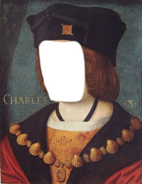 Charles VIII Fotomontagem