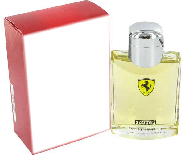 Ferrari parfüm Fotomontage