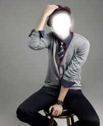 Homme pose Montage photo