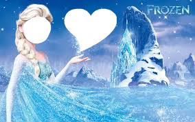 Elsa, Frozen♥ フォトモンタージュ