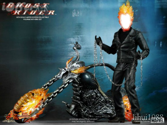Ghost rider Photo frame effect