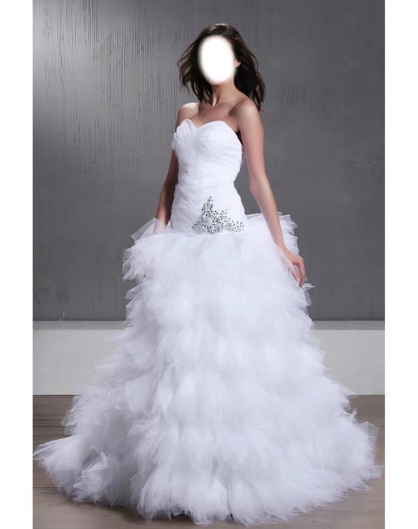robe de mariée 5 Photomontage
