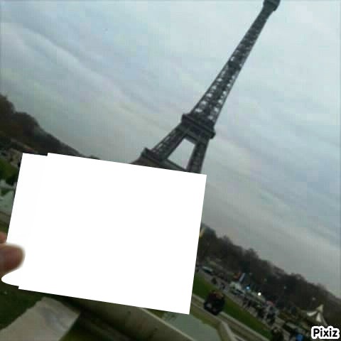 paris Photo frame effect