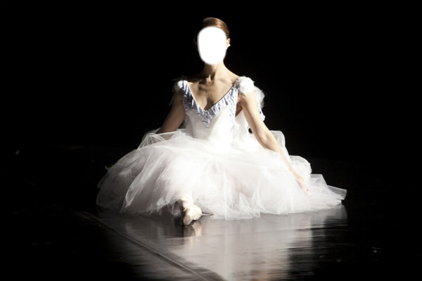 Cétina ballerine Photomontage