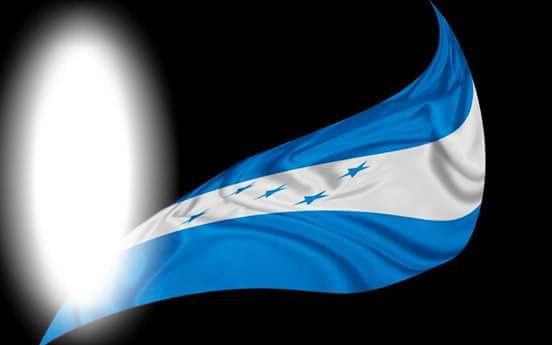 Dia de la independencia en Honduras Montaje fotografico