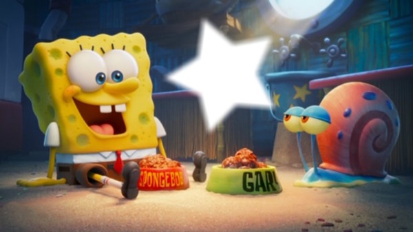 Spongebob movie Fotomontage