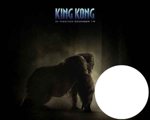 KING KONG Fotomontasje