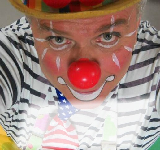 tête de clown Montage photo