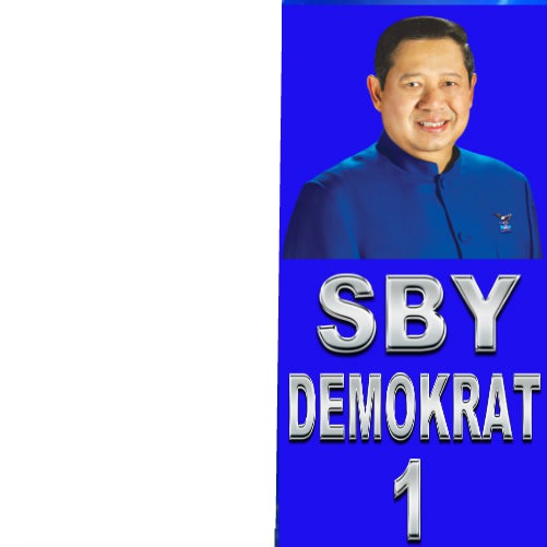 SBY FOR DEMOKRAT 1 Fotomontáž