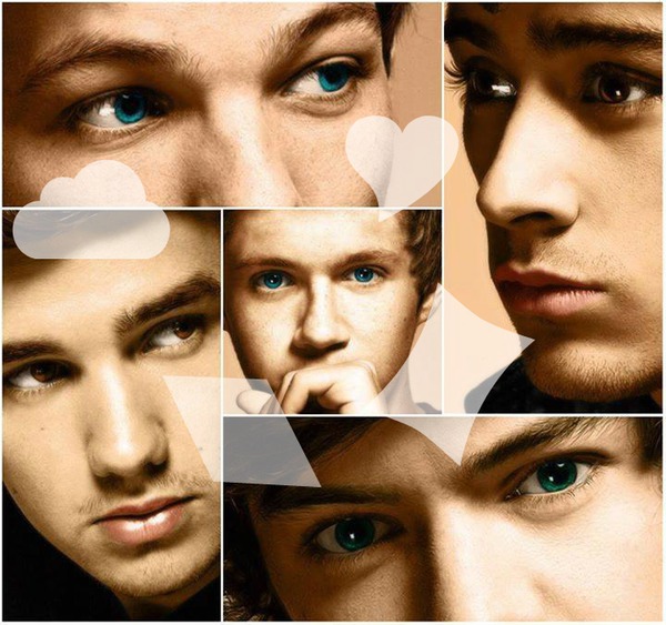 collage 1D Photo frame effect