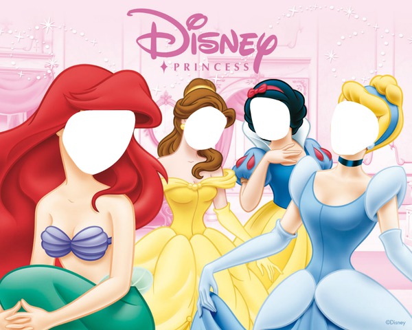 princesas Fotomontage