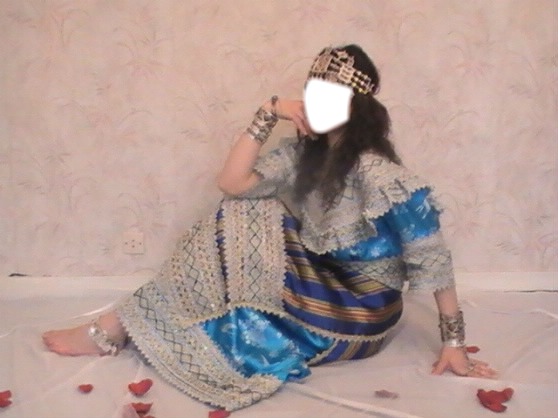 femme kabyle Photo frame effect