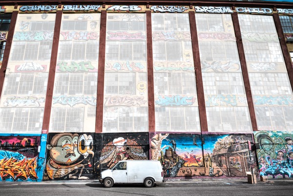 New York – Graffiti Montaje fotografico