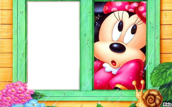 Minnie Photo frame effect