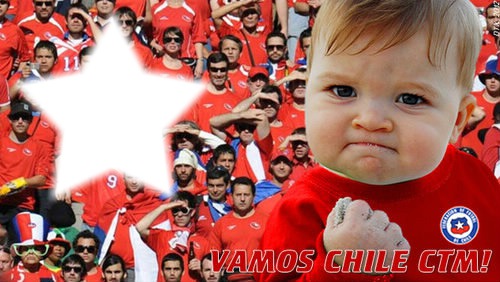 CHILE 2014 Photo frame effect