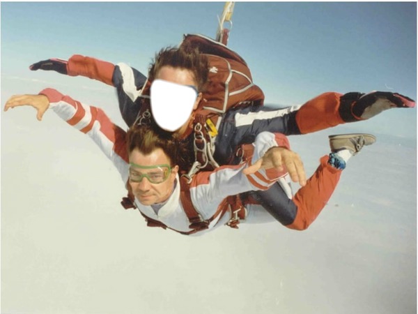 parachutiste prof Фотомонтажа