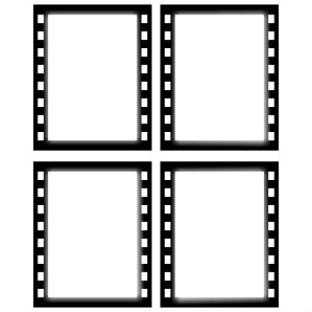 4 films Photo frame effect