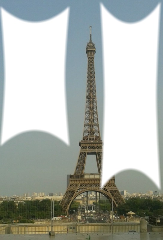 mzll Tiite soovage a paris Photo frame effect