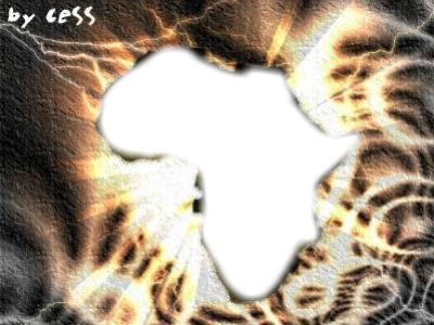 africa Photo frame effect