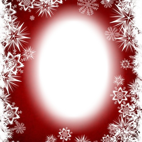 Christmas frame Photomontage