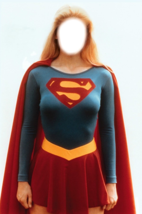 Supergirl Photo frame effect