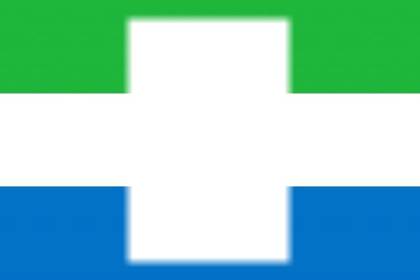 Sierra Leone flag Fotomontaż