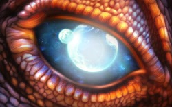 Eye Dragon Fotomontage